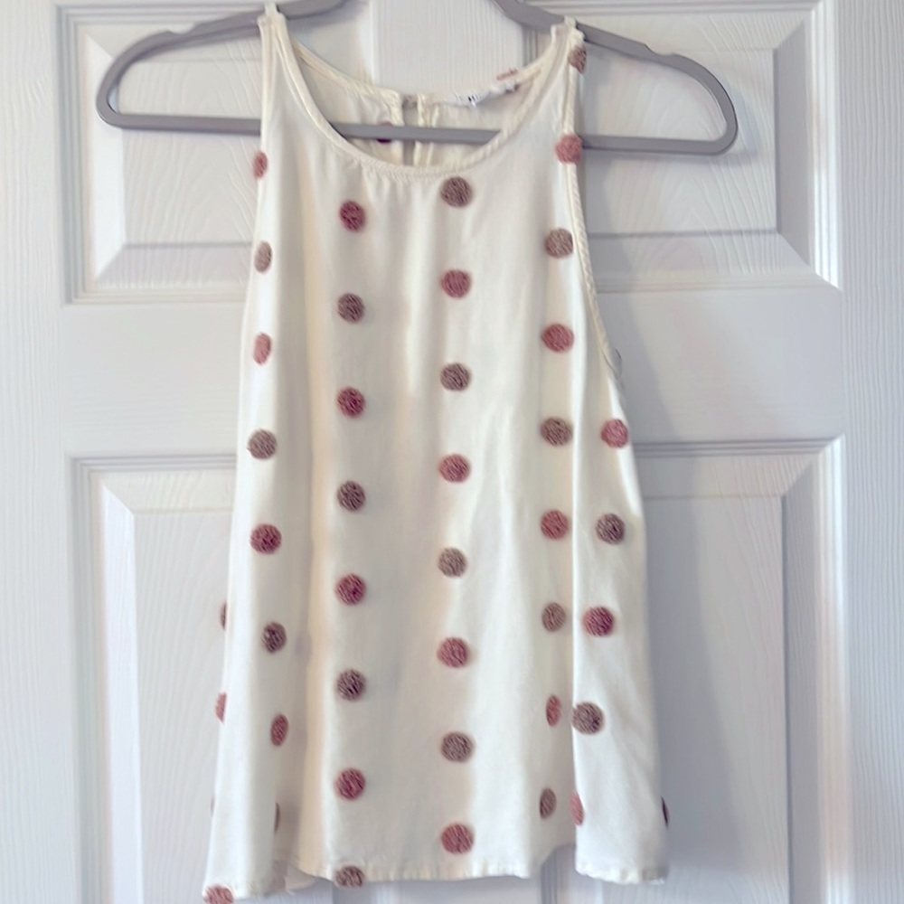 Mine Polka Dot Halter Size M